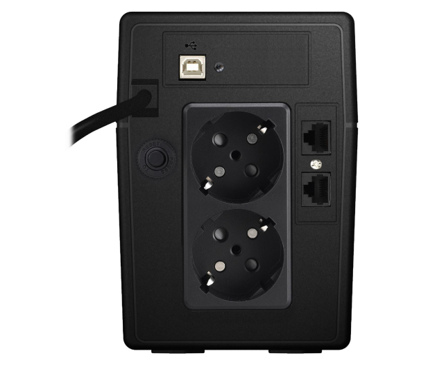 Power Walker LINE-INTERACTIVE (850VA/480W, 2x Schuko, LCD, AVR) - 544098 - zdjęcie 4